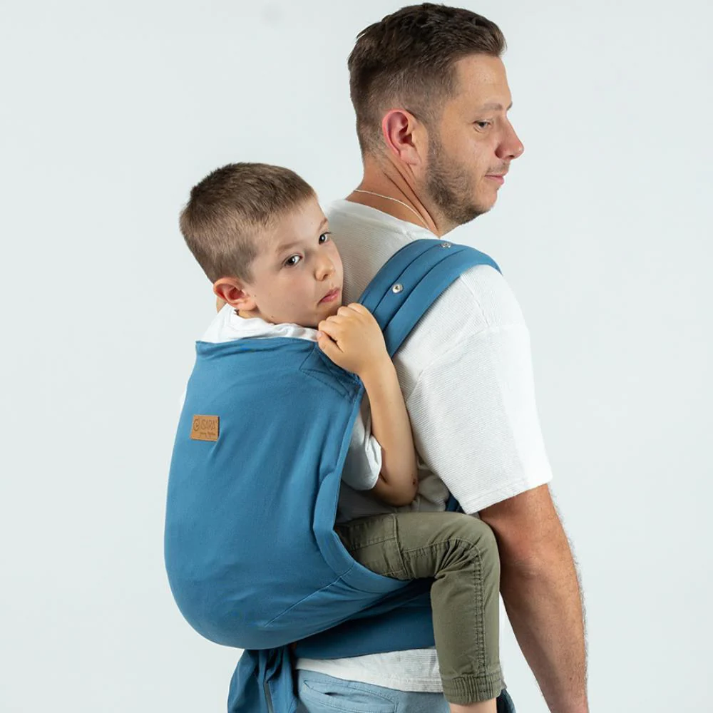 Marsúpio/Porta-Bebés Isara Quick Half Buckle Preschooler Bluestone - Image 6