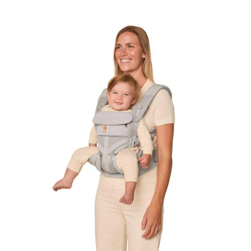 Marsúpio/Porta-Bebés Ergobaby Omni Classic Mesh Pearl Grey - Image 6