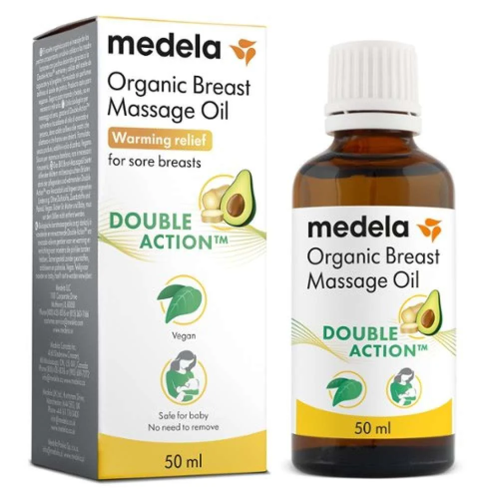Óleo Orgânico para Massagem durante a Amamentação 50ml