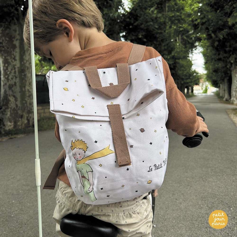 Mini Mochila Roll Top Principezinho 30x28cm - Image 2