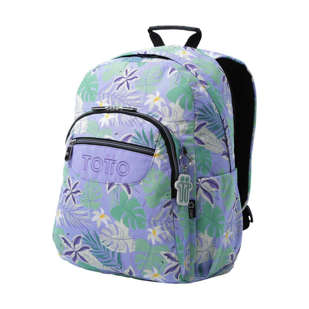 Mochila Grande Totto Acuarela Lilás 44cm - Image 2