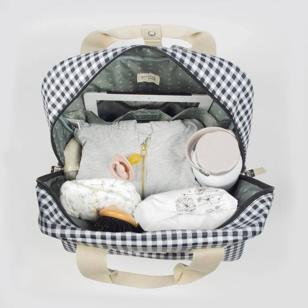 Mochila Walking Mum I Love Vichy Preto - Image 12