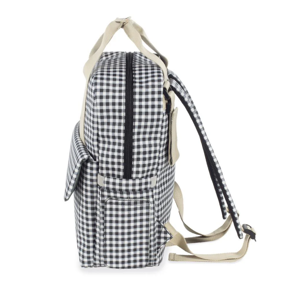 Mochila Walking Mum I Love Vichy Preto - Image 5