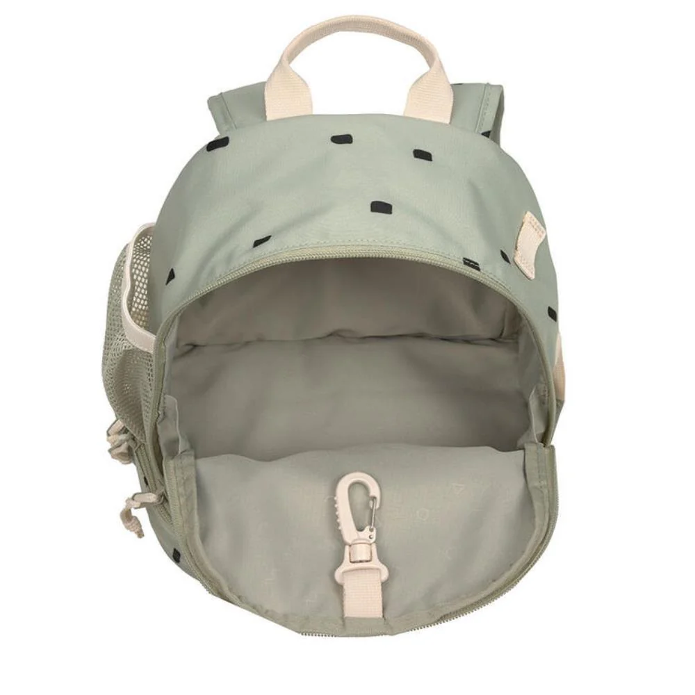 Mochila Lassig Mini Happy Prints Olive 27cm - Image 3