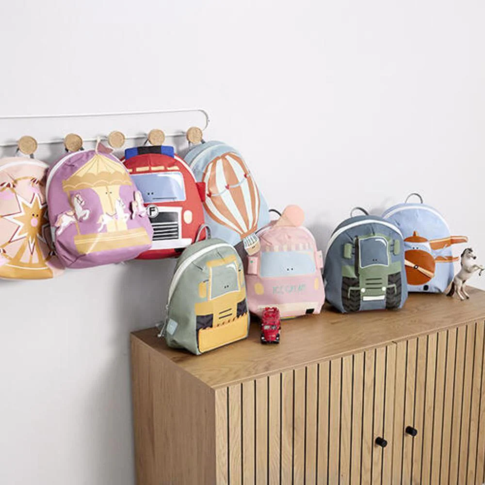 Mochila Lassig Tiny Fire Engine 24cm - Image 5