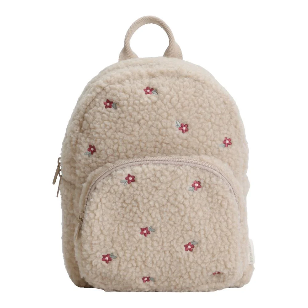 Mochila Little Dutch Teddy Sand 29cm - Image 2