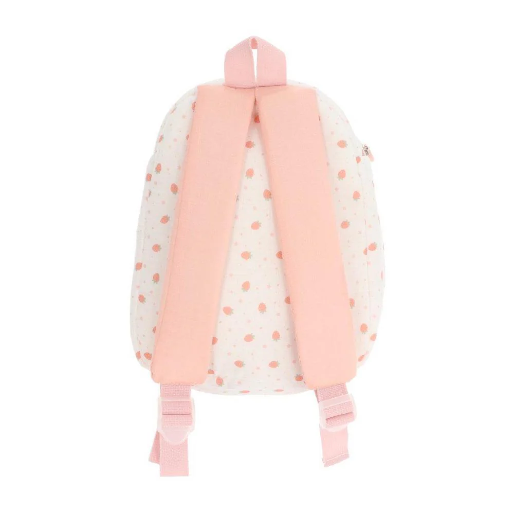 Mochila Monnëka com Porta-Bebé para Bonecas Strawberries Branca - Image 2