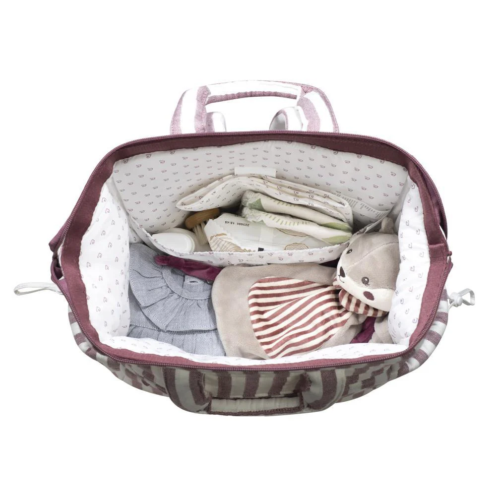 Mochila Pasito a Pasito Cherry Strips - Image 7