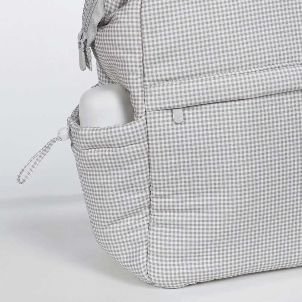 Mochila Pasito a Pasito Little Bloom Vichy Grey - Image 12