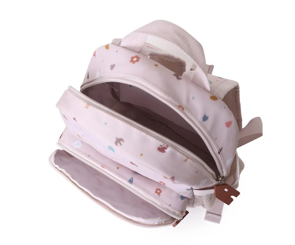 Mochila Pequena com Bolso Tutete Geometric Nature 28x25 - Image 4