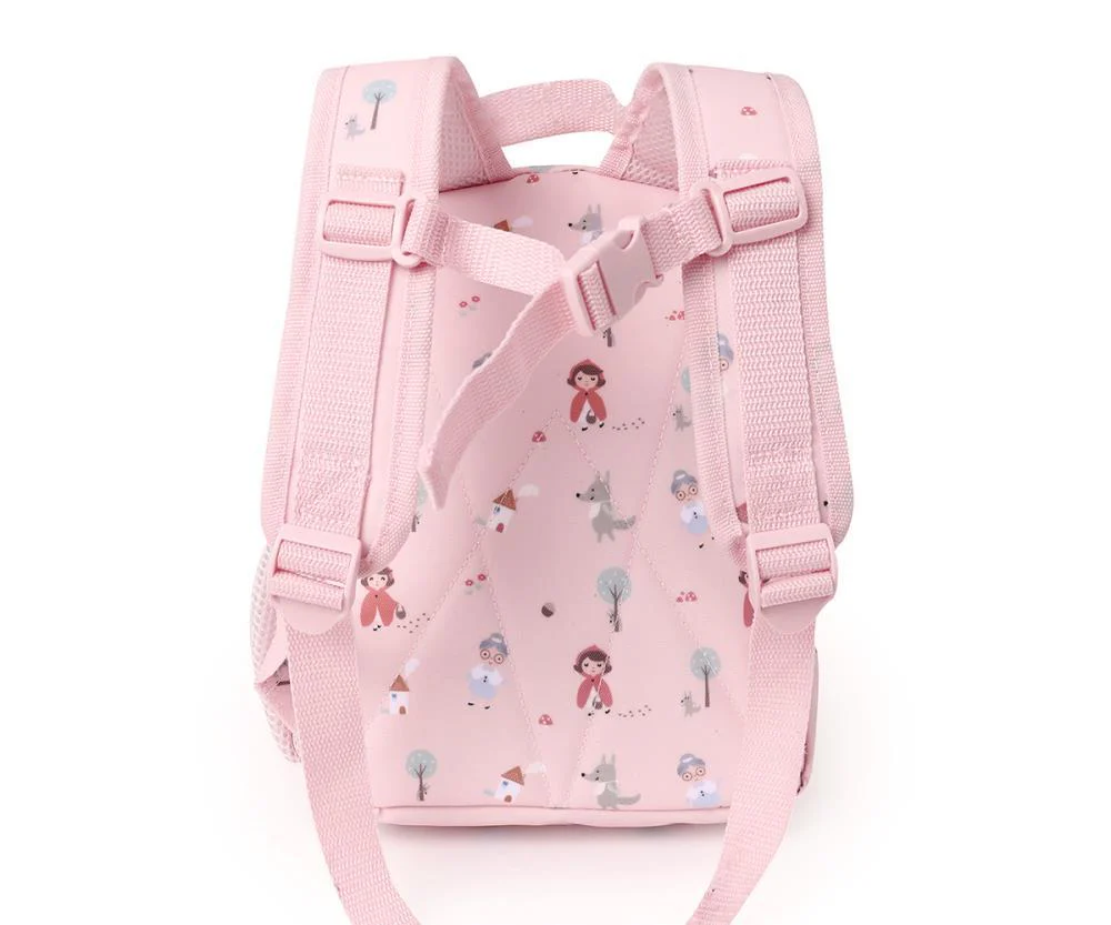 Mochila Pequena com Bolso Tutete Little Red 28x25cm - Image 3