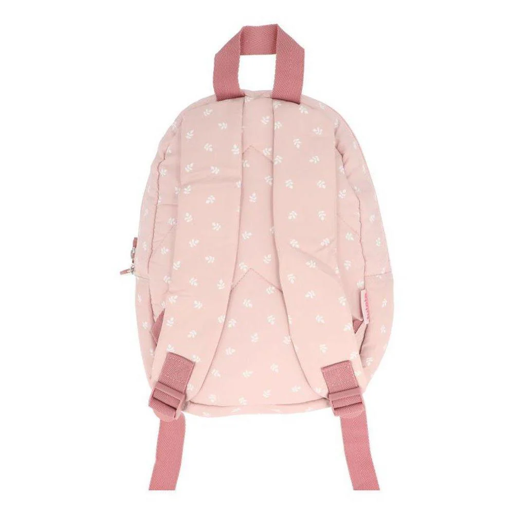 Mini Mochila Tutete Leaves Pink 25x20cm - Image 2
