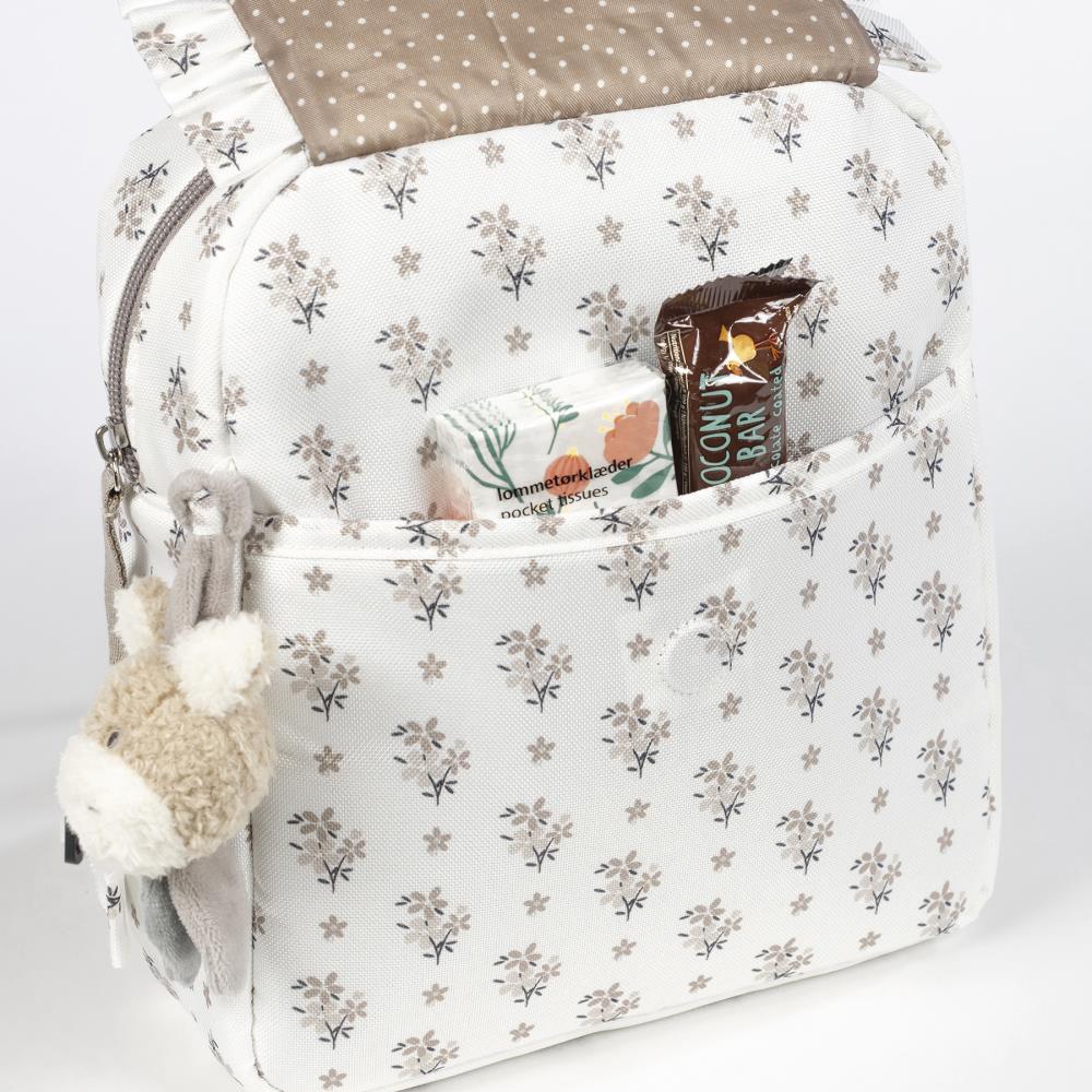 Mochila Pequena Walking Mum Botton Flowers 23cm - Image 6