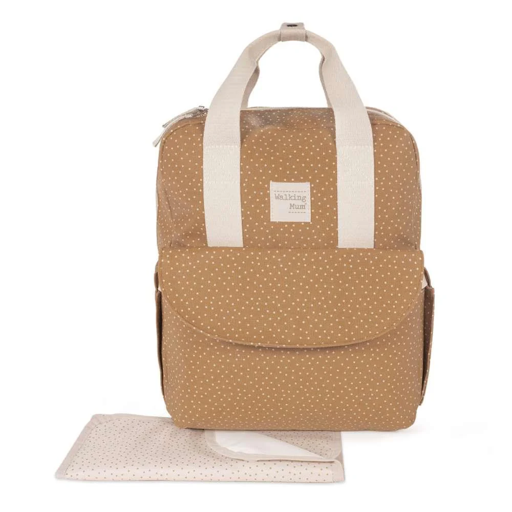 Mochila Walking Mum Polka Dot Poppy Cinnamon