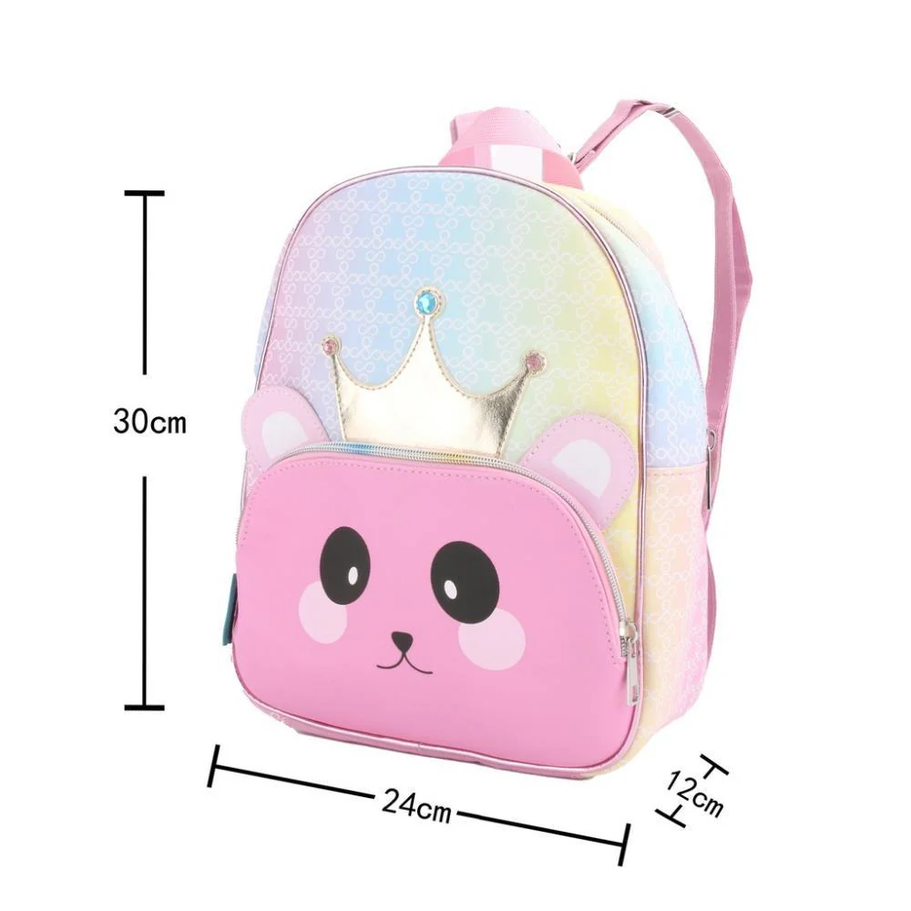 Mochila Urso Coroa 30x24cm - Image 5