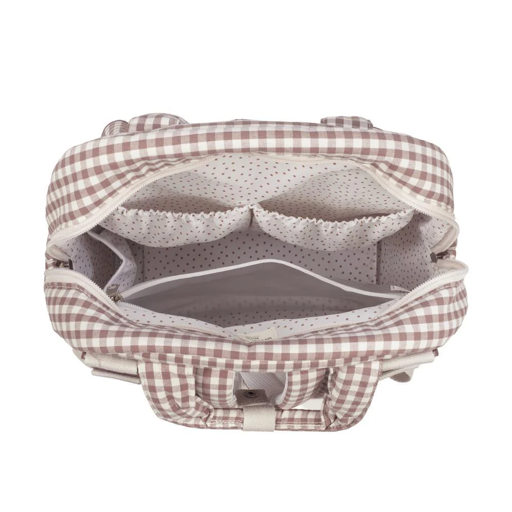 Mochila Walking Mum Praliné Vichy Moka - Image 6