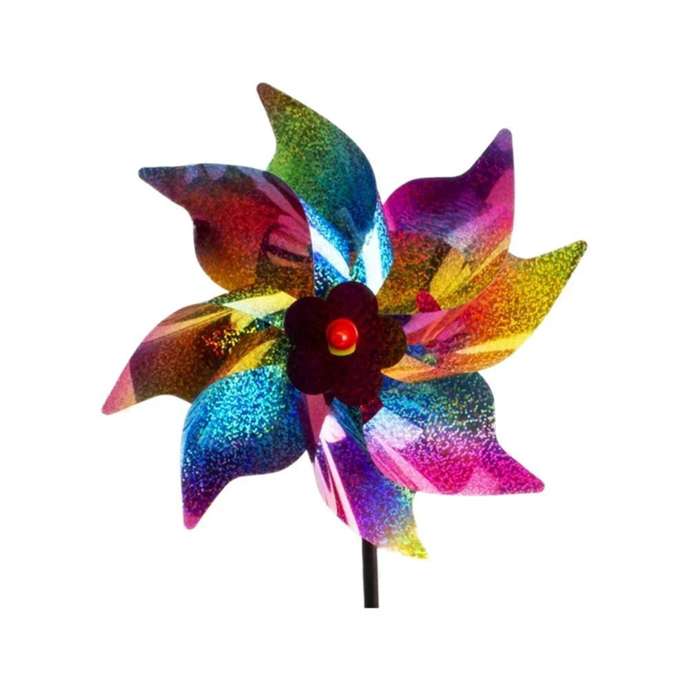 Moinho de Vento Magni Glitter Rainbow 24cm