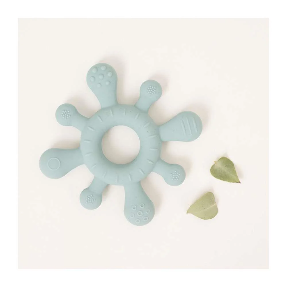 Mordedor Sensorial em Silicone Olmitos Azul - Image 2