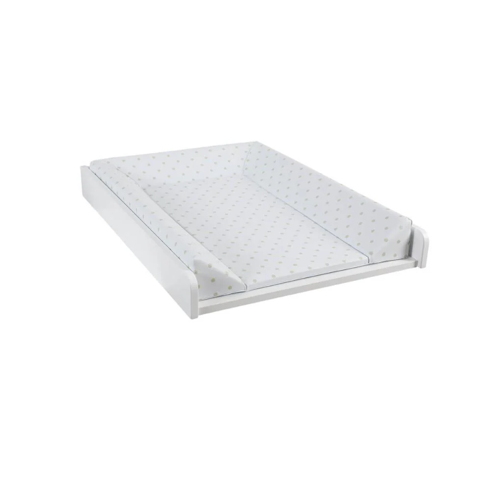 Muda Fraldas Branco Lunares Beige - Image 2