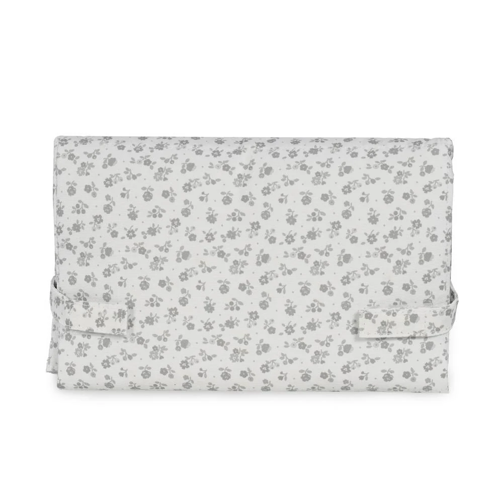 Muda Fraldas Pasito a Pasito Little Bloom Flowers Grey - Image 3