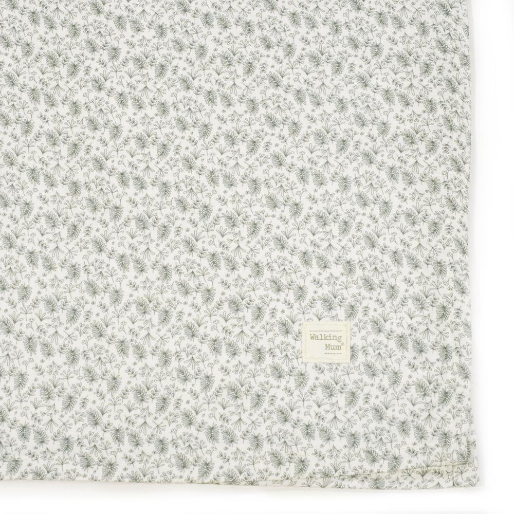 Musselina em Bambu Walking Mum Gala Mint 120x120cm - Image 3