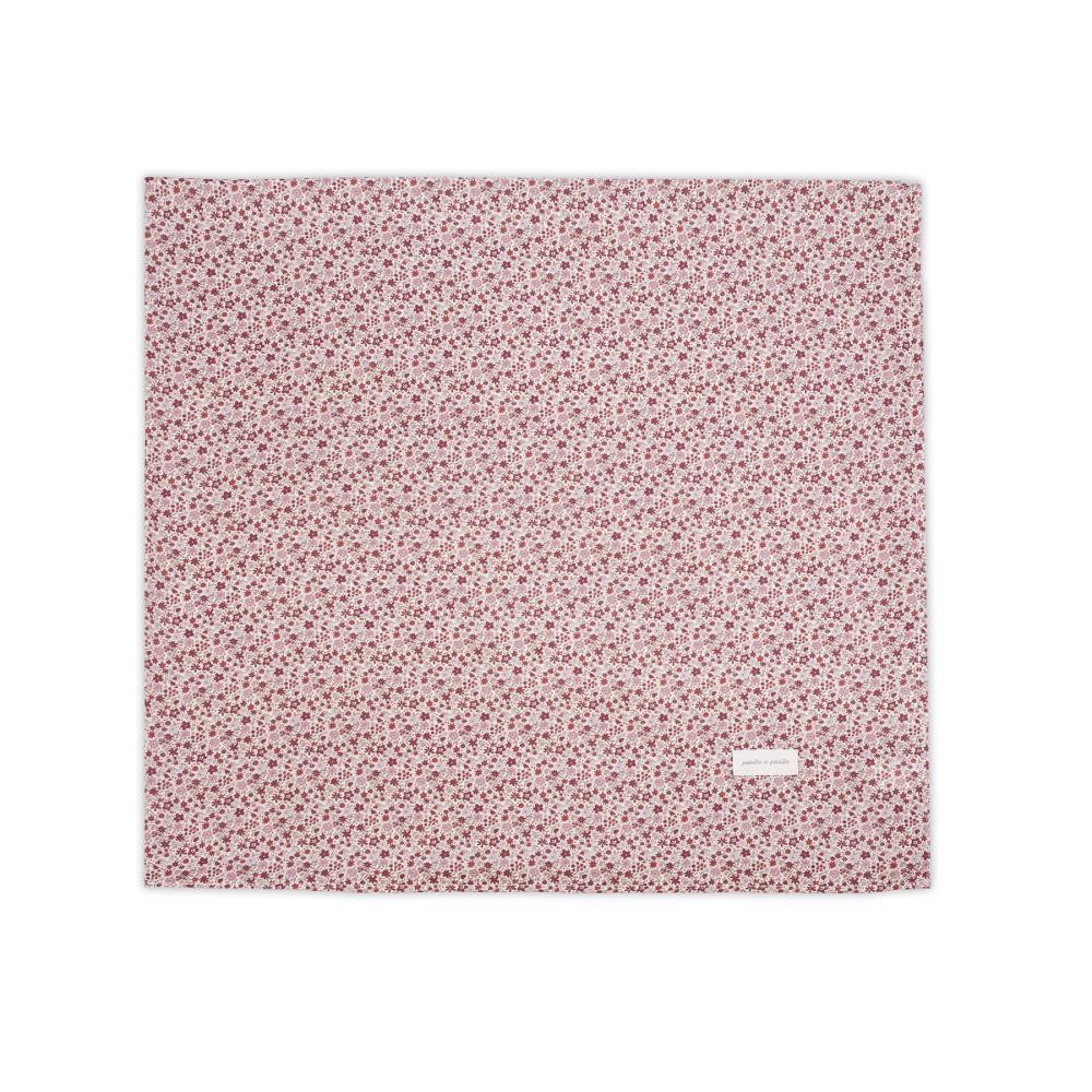 Musselina em Bambu Pasito a Pasito Cherry Flowers 120x120cm - Image 2