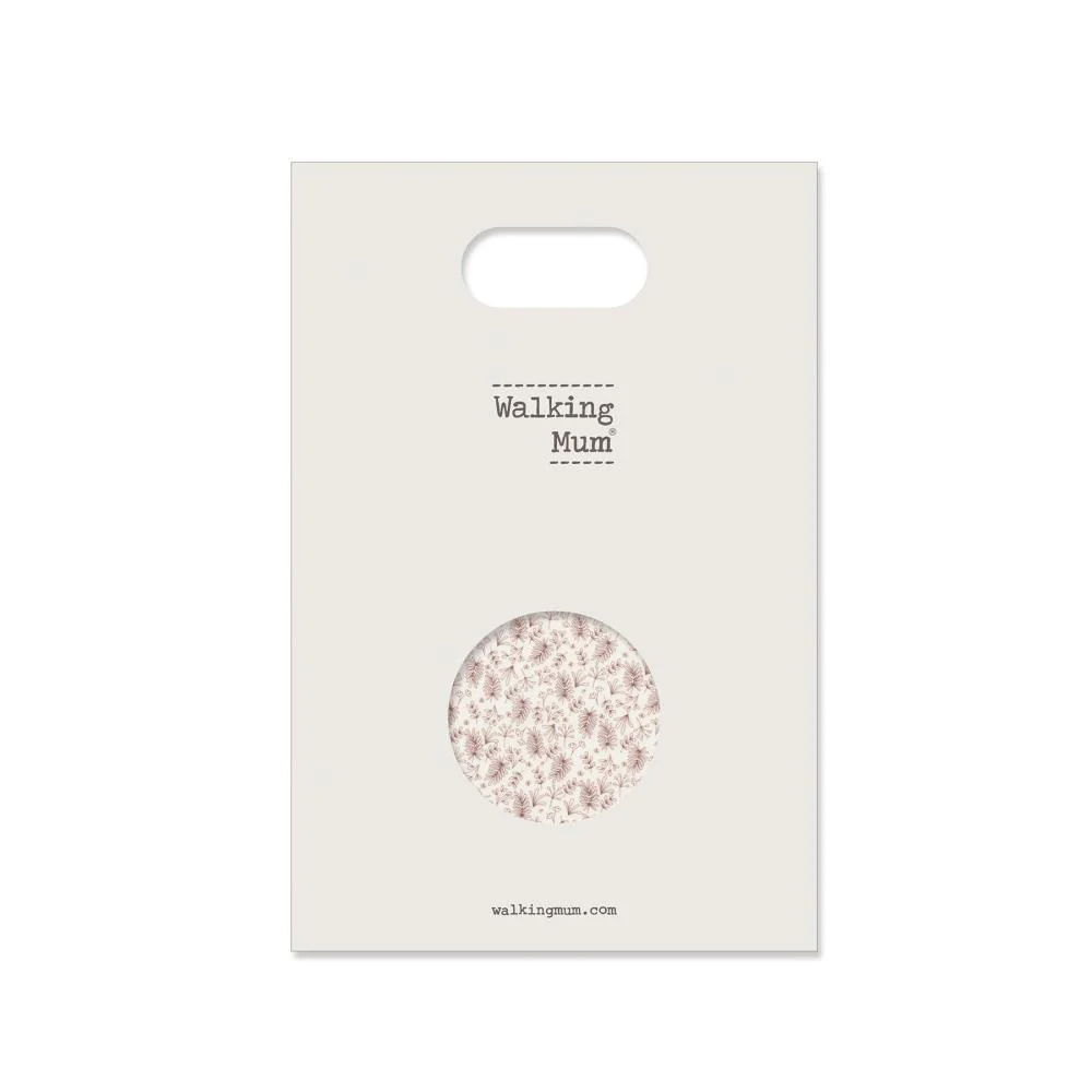 Musselina em Bambu Walking Mum Gala Cerise 120x120cm - Image 4