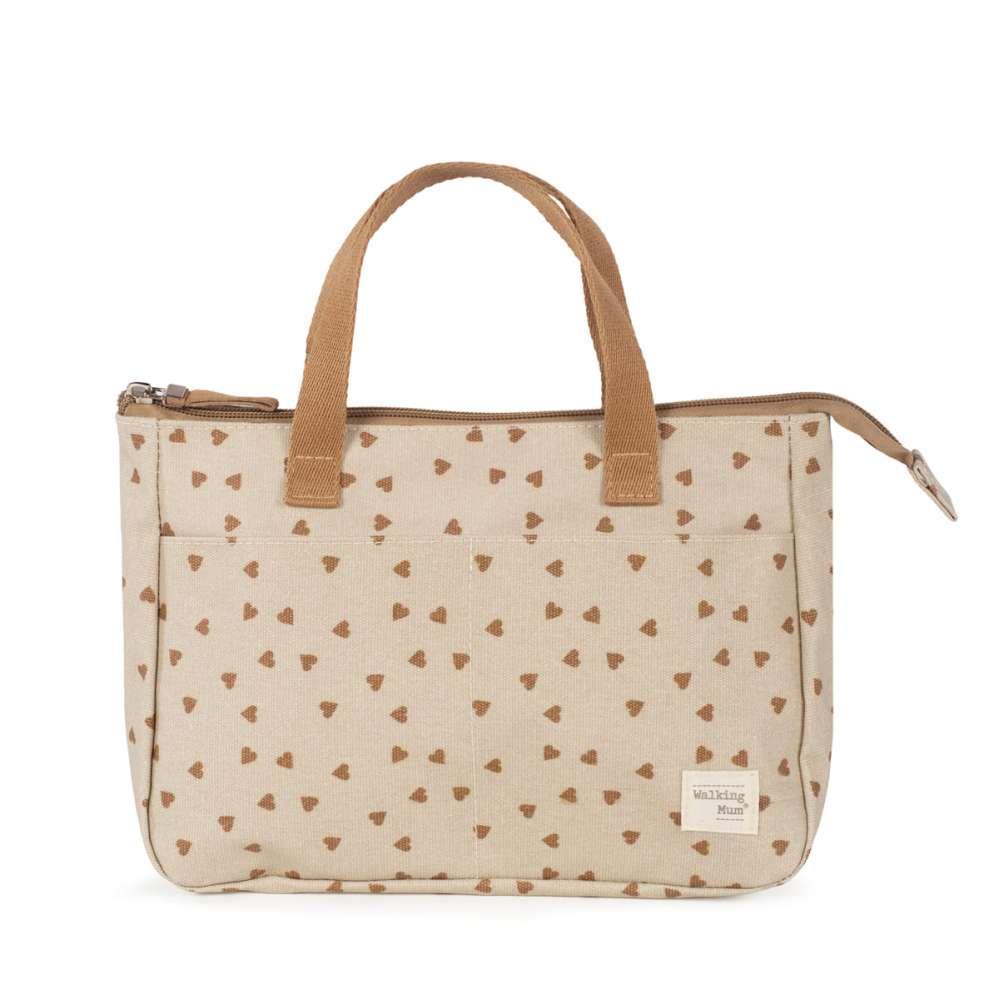Necessaire Walking Mum Hearts Poppy Cinnamon