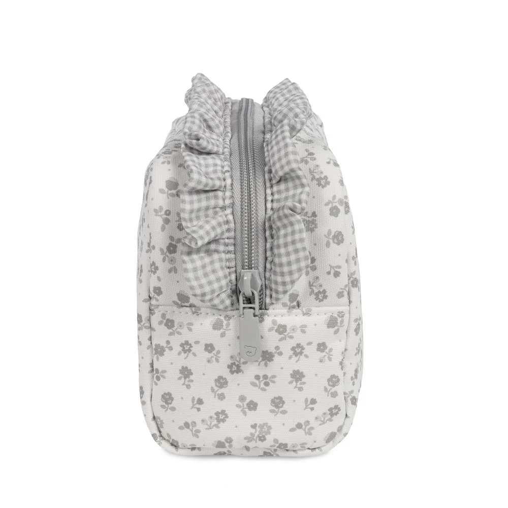Necessaire Pasito a Pasito Little Bloom Flowers Grey - Image 3