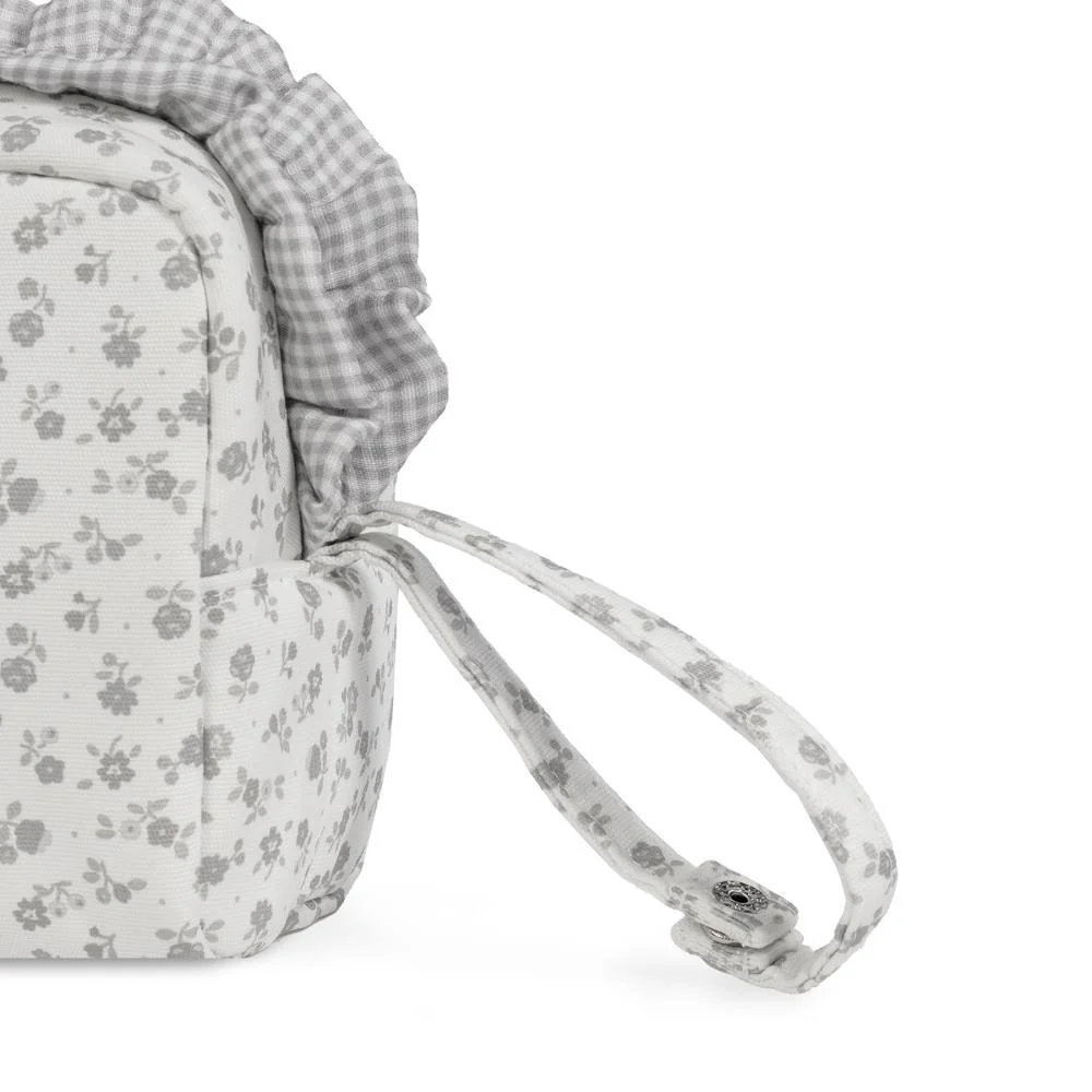 Necessaire Pasito a Pasito Little Bloom Flowers Grey - Image 4