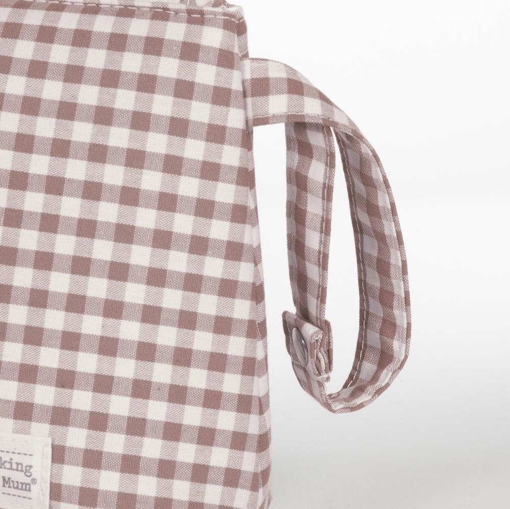 Necessaire Walking Mum Praliné Vichy Moka - Image 6