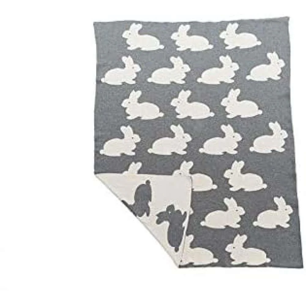 Manta em Algodão Orgânico Rabbit - Image 3
