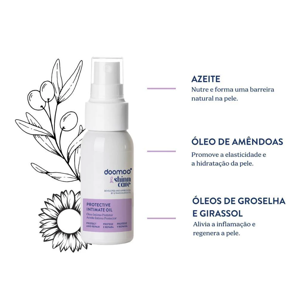 Óleo Íntimo Protetor Doomoo & Shinncare 50 ml - Image 2