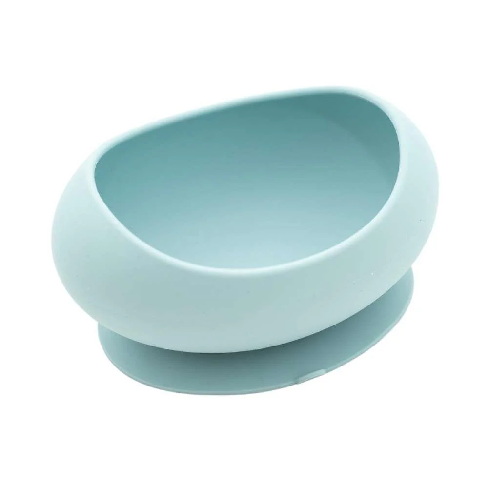 Conjunto de Alimentação em Silicone com 3 Peças Azul - Image 2
