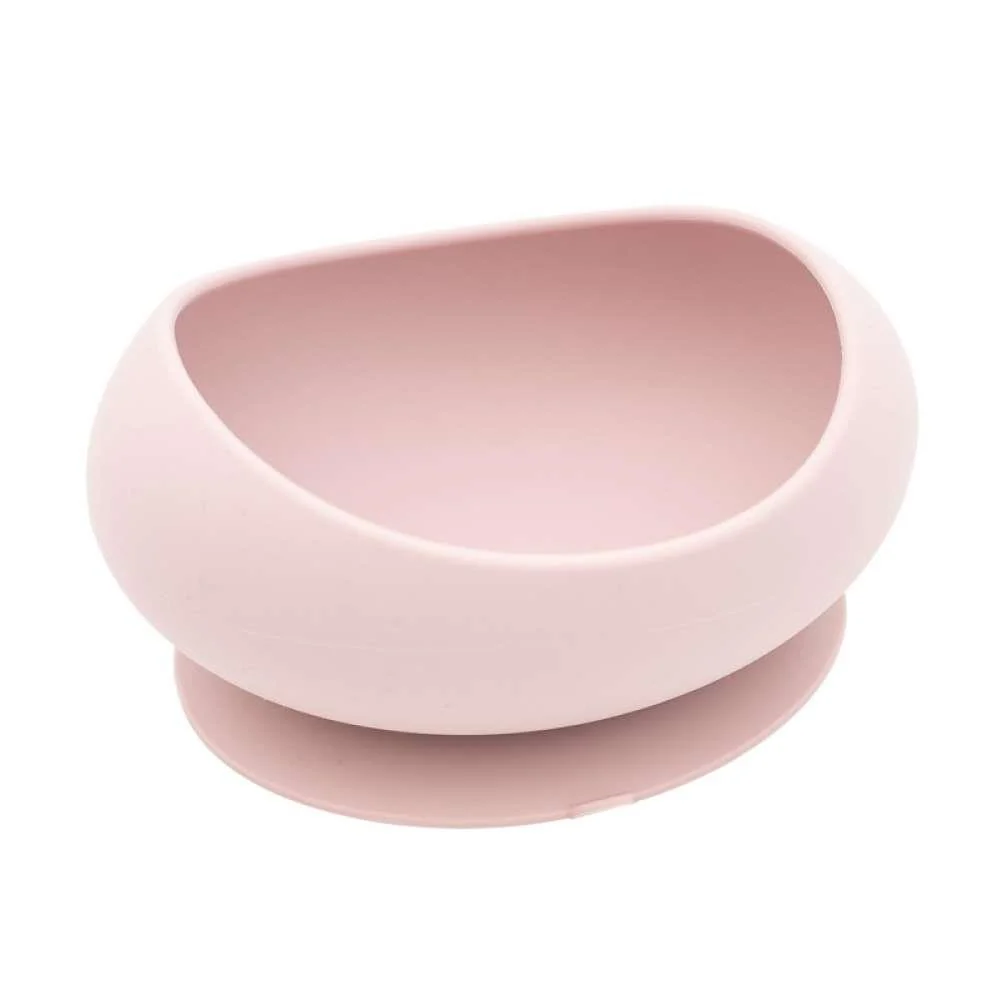 Conjunto de Alimentação em Silicone com 3 Peças Rosa - Image 2