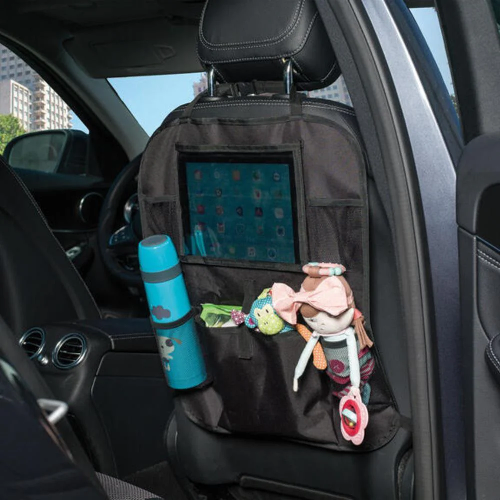 Organizador de Assento Auto com Bolsa para Tablet Olmitos Preto - Image 3