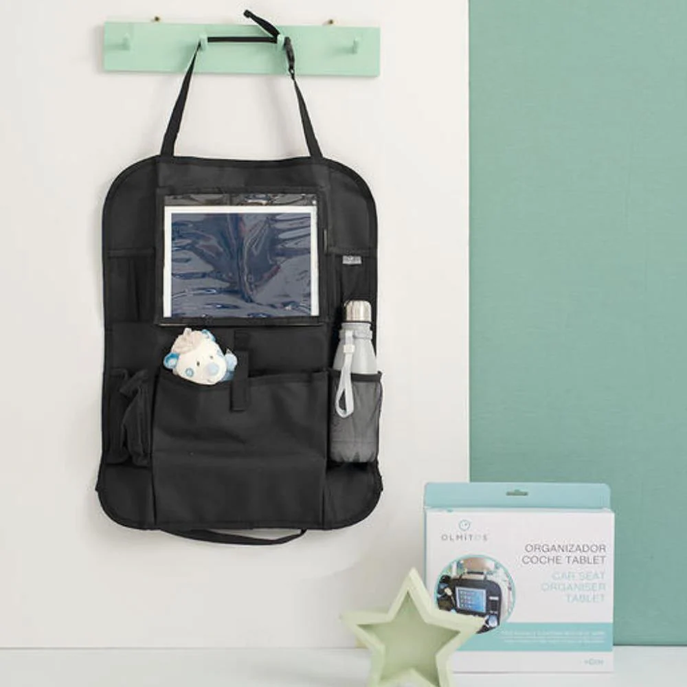 Organizador de Assento Auto com Bolsa para Tablet Olmitos Preto - Image 4