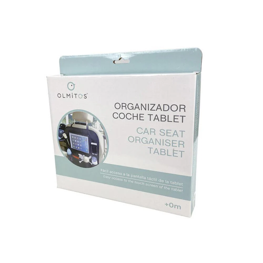 Organizador de Assento Auto com Bolsa para Tablet Olmitos Preto - Image 5