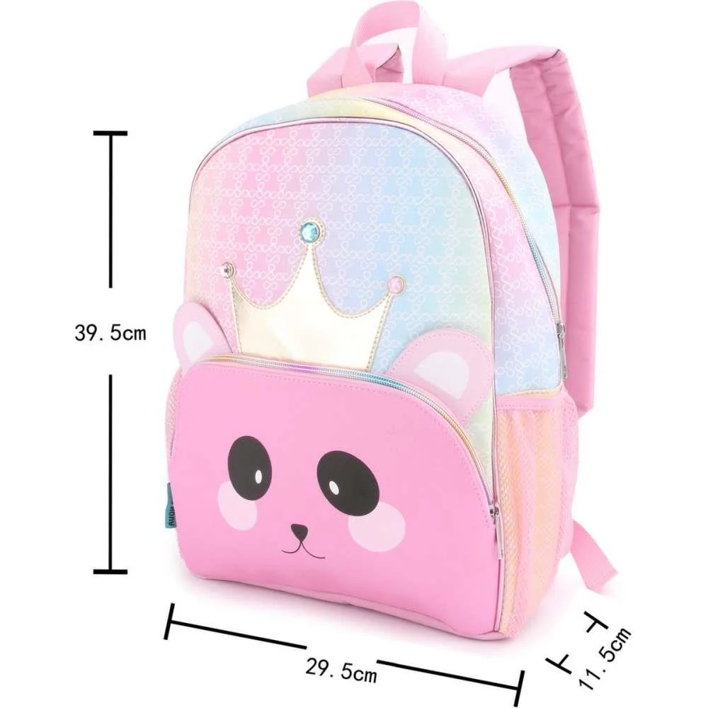 Mochila Ragusa Urso Coroa 39,5x29,5cm - Image 4