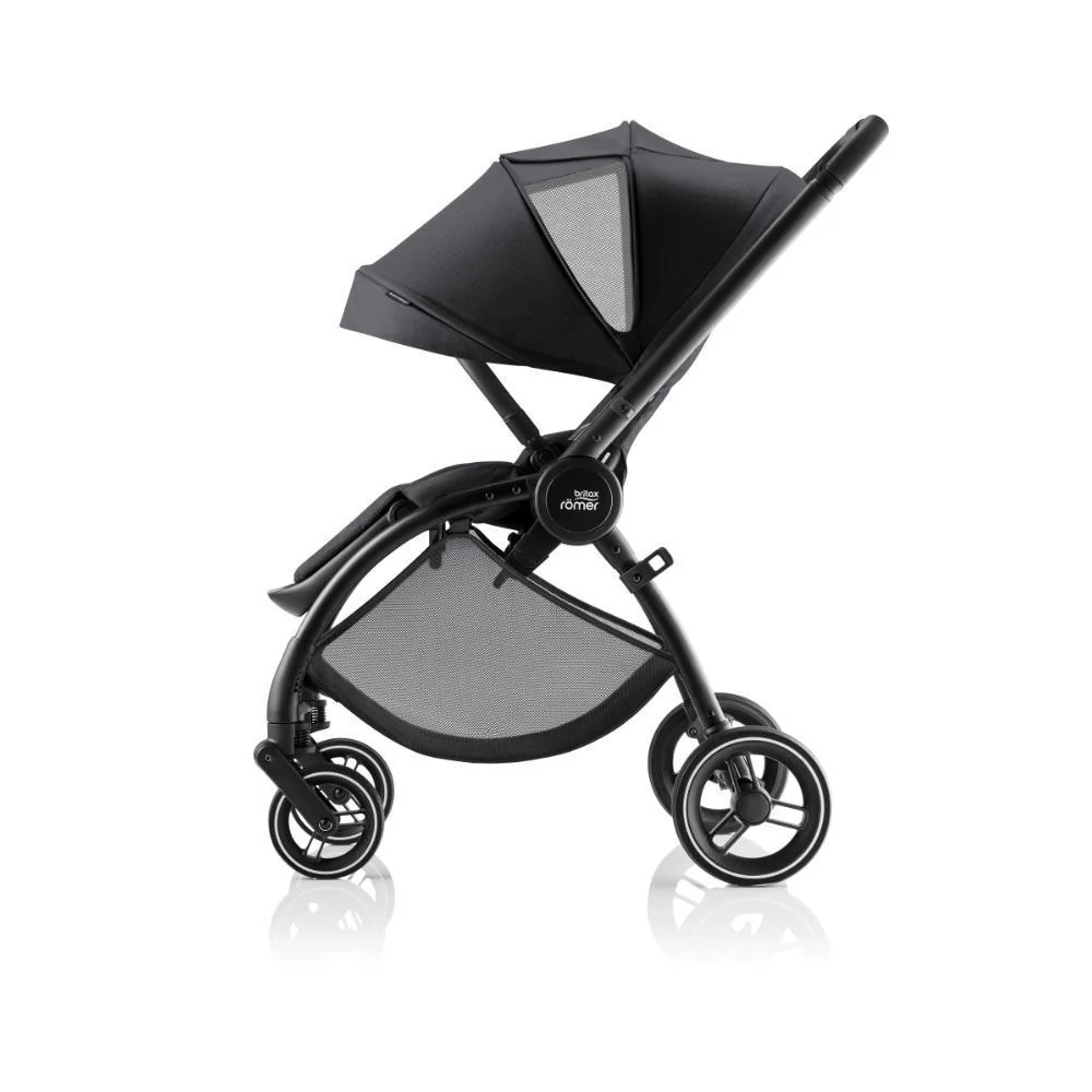 Pack Britax Römer Rio + Alcofa Rio Style Carbon Black - Image 7