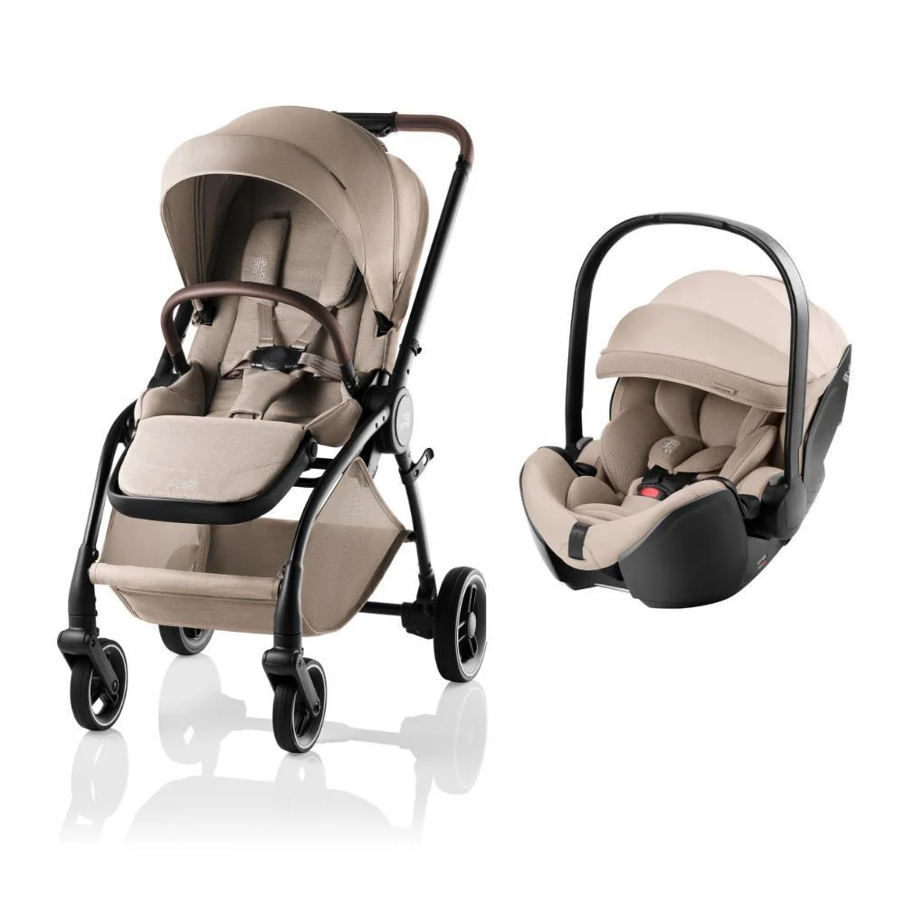 Pack Britax Römer Rio + Baby-Safe Pro Style Teak