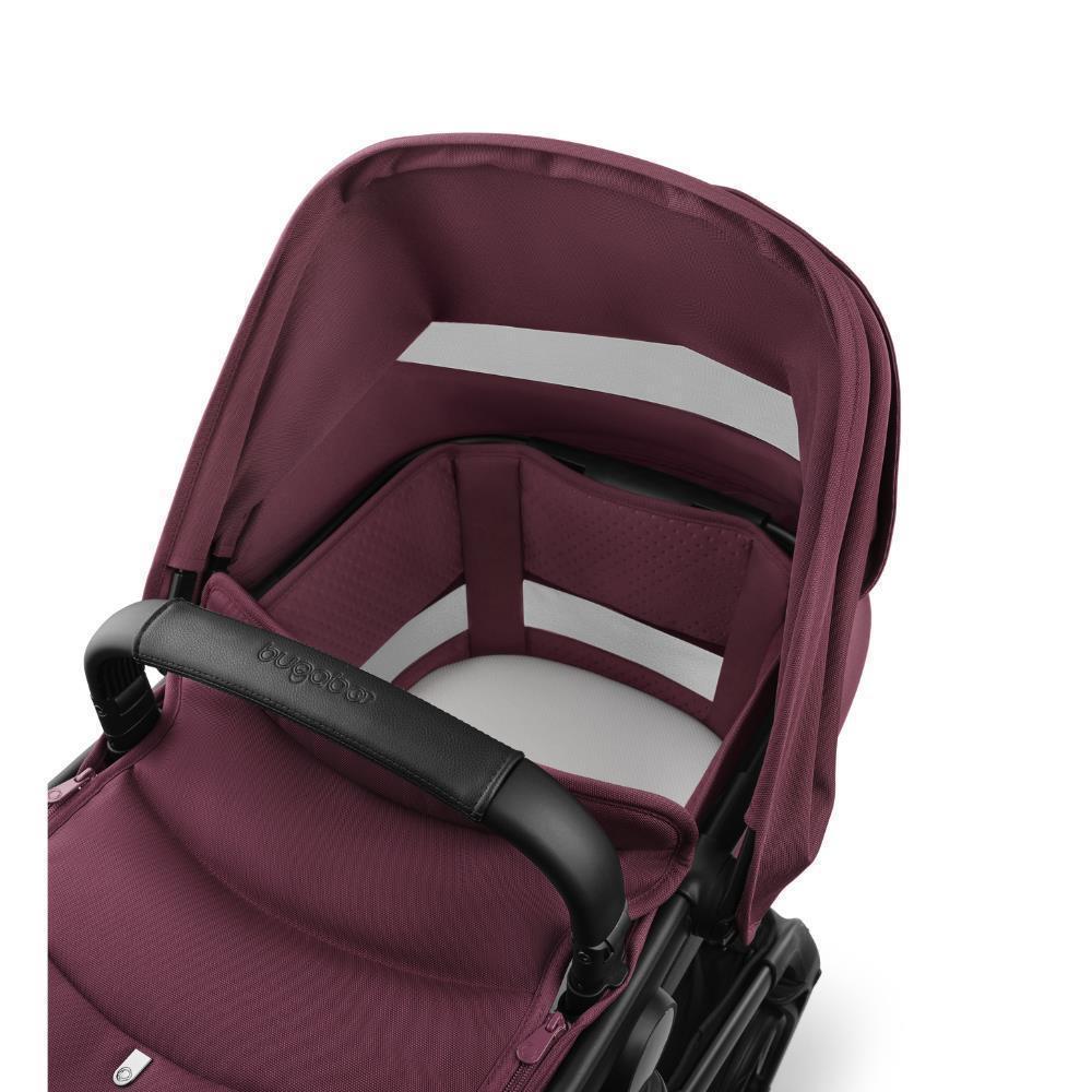 Pack Bugaboo Fox5 Renew Completo Black/Dark Cherry + Cybex Cloud T Plus Sepia Black 45-87cm + Adaptadores - Image 10