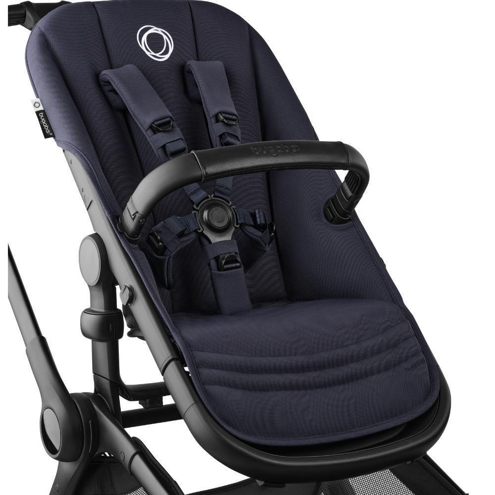 Pack Bugaboo Fox5 Renew Completo  Black/Indigo Blue + Cybex Cloud T Plus Sepia Black 45-87cm + Adaptadores - Image 9