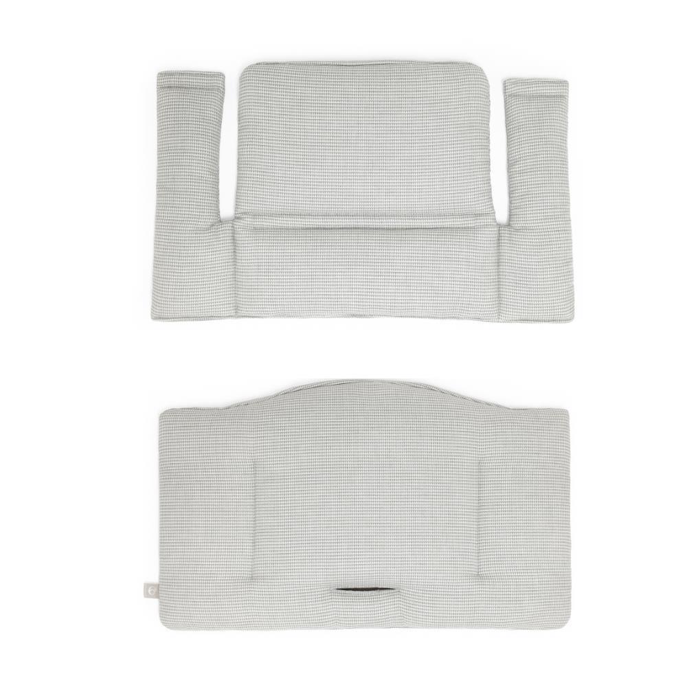 Pack Cadeira da Papa Stokke Tripp Trapp em Madeira Black + Newborn Set Anthracite + Almofada Clássica Nordic Grey - Image 4
