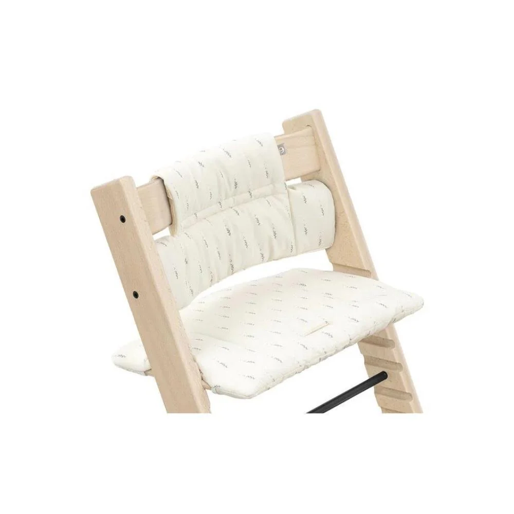 Pack Cadeira da Papa Stokke Tripp Trapp em Madeira Warm Brown + Almofada Clássica Wheat Cream - Image 5