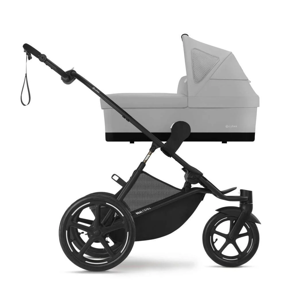 Pack Cybex Avi Spin BLK Fog Grey + Alcofa S Fog Grey+  Adaptadores de Alcofa S Avi Spin + Cybex Cloud G i-Size Fog Grey 40-87cm - Image 2
