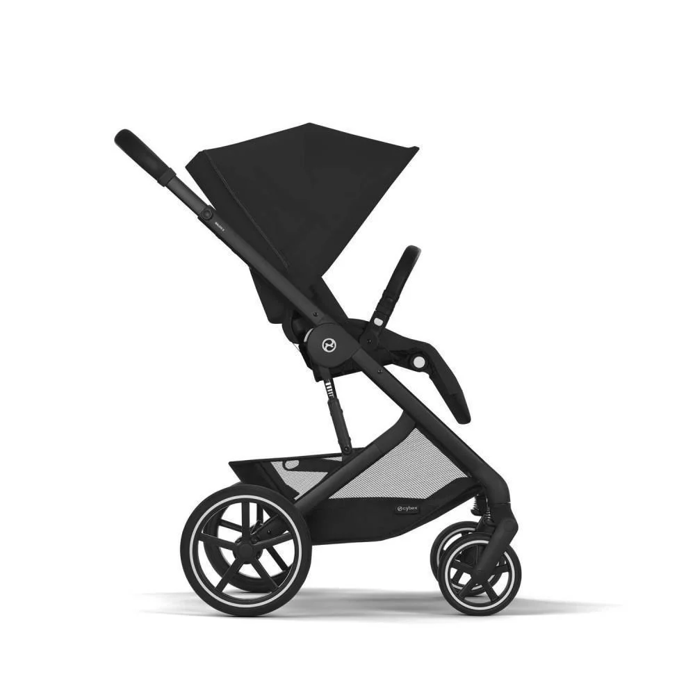 Pack Cybex Balios S Lux BLK Moon Black + Alcofa S Lux Moon Black + Adaptadores + Cloud G i-Size Fog Grey 40-87cm - Image 5