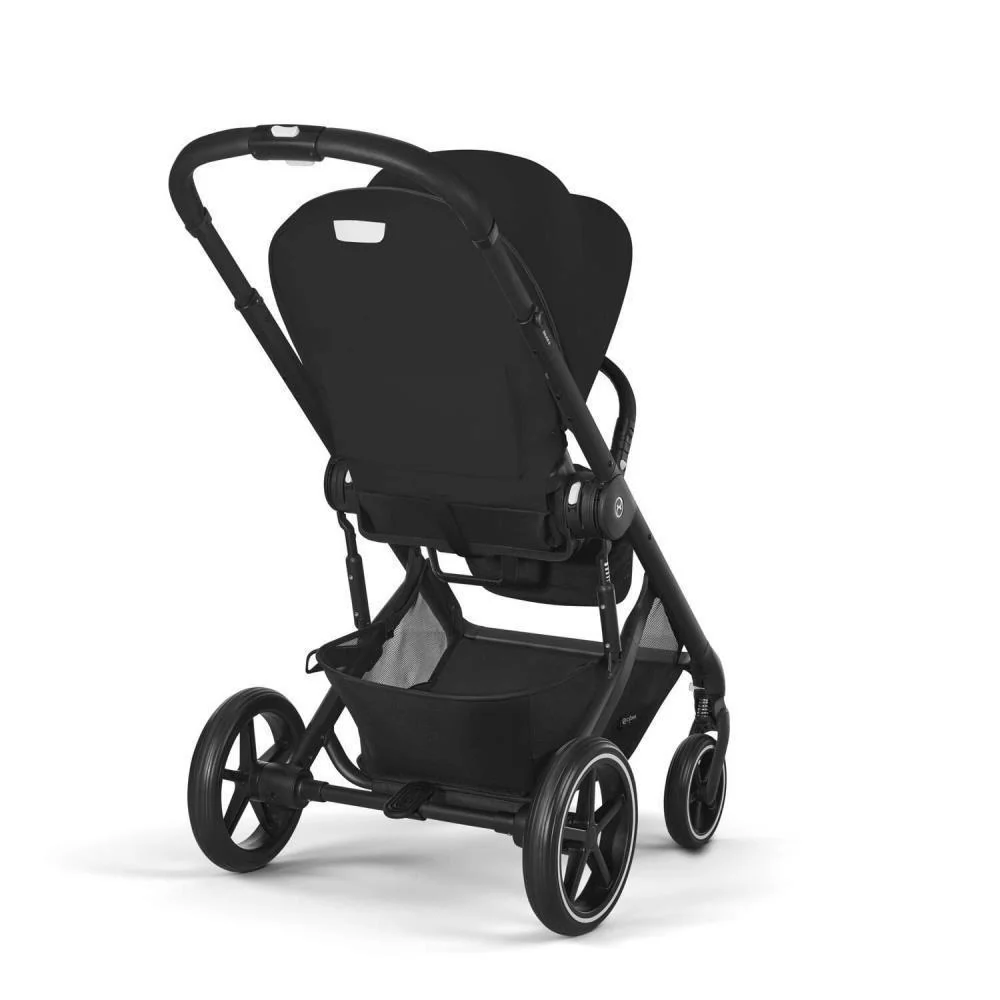 Pack Cybex Balios S Lux BLK Moon Black + Alcofa S Lux Moon Black + Adaptadores + Cloud G i-Size Fog Grey 40-87cm - Image 7