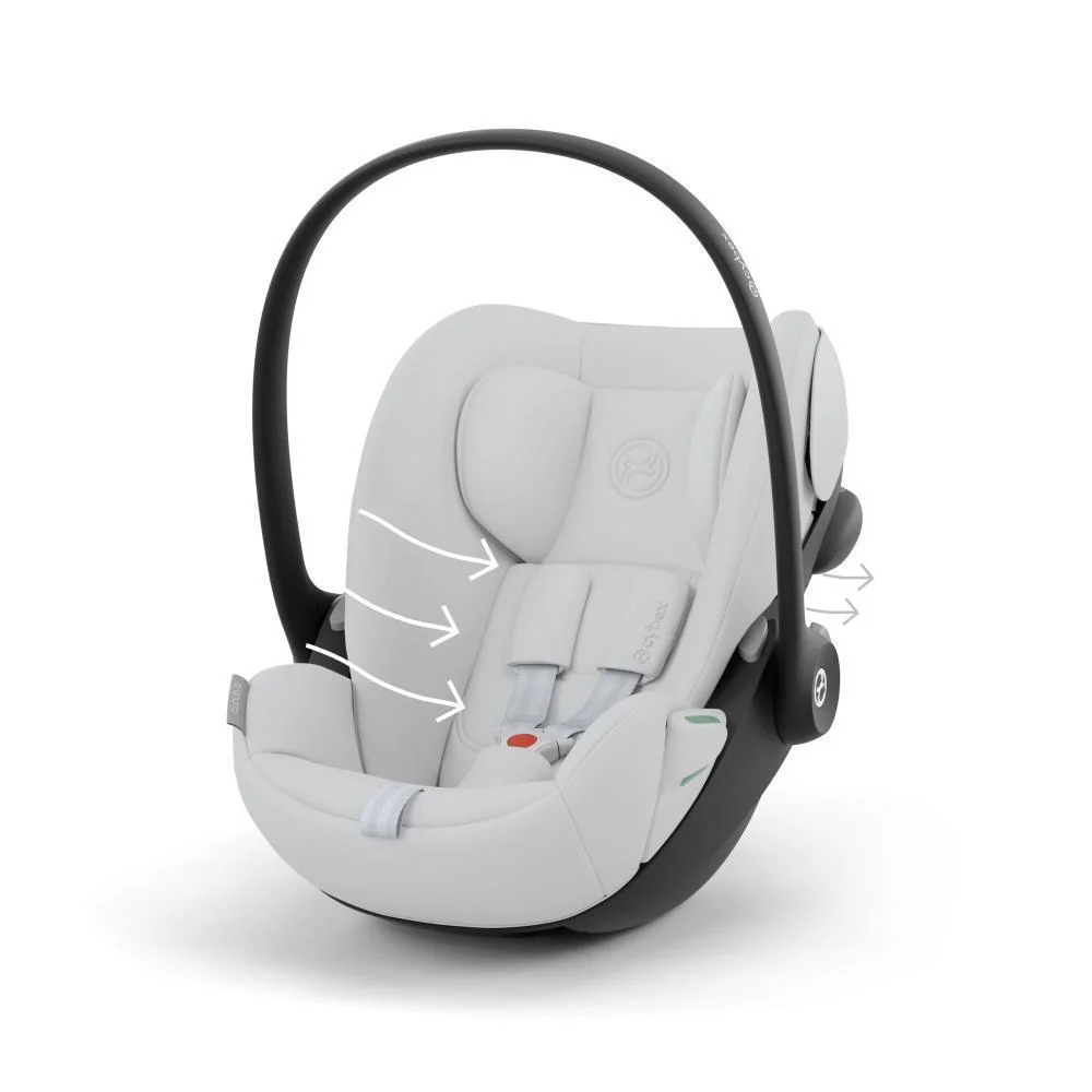 Pack Cybex Balios S Lux TPE Stormy Blue + Alcofa S Lux  Stormy Blue + Adaptadores + Cloud G i-Size Fog Grey 40-87cm - Image 17