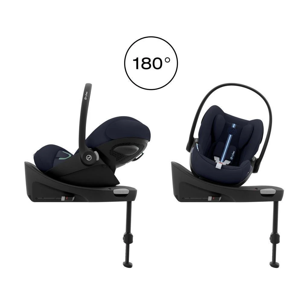 Pack Cybex Cloud G i-Size Plus Ocean Blue 40-87cm+ Sirona G i-Size Plus Ocean Blue 61-105 cm  (Coleção 2024) + Base Isofix G i-Size - Image 9